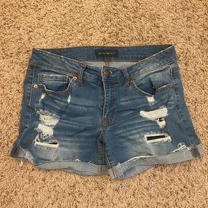 mid rise shorts